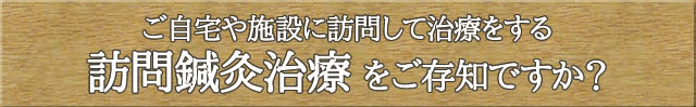 訪問鍼灸
